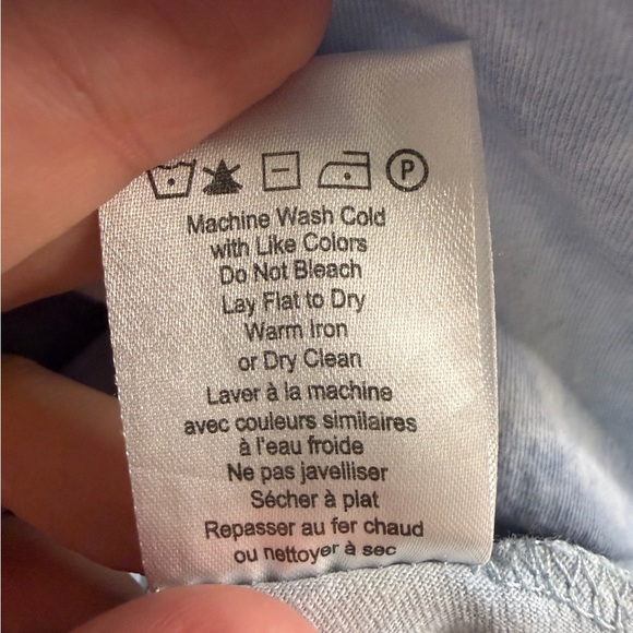 Anthropologie Heartloom Blue Tie-Dye Mini Dress - Picture 7 of 9